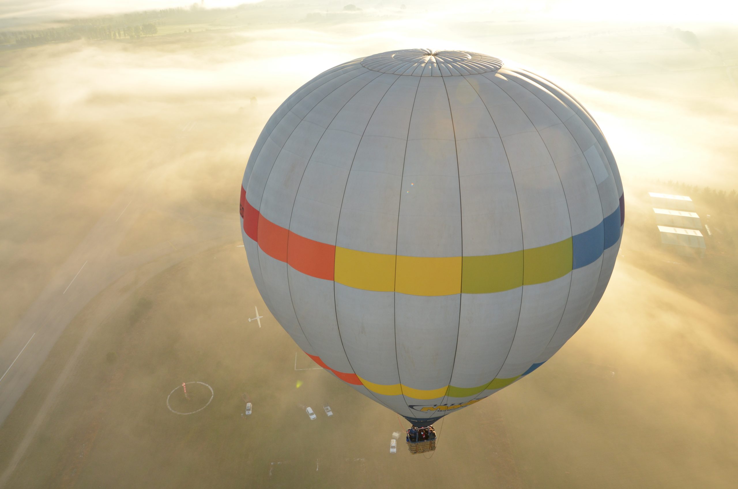 Volar en globo por la mañana